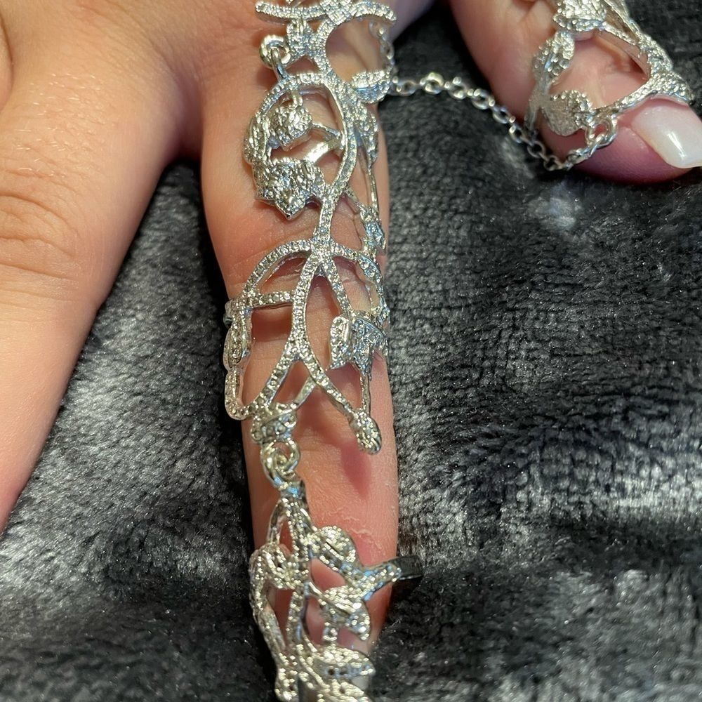 FASHION‎ 2 PIECE RING SET IN SILVER TONE